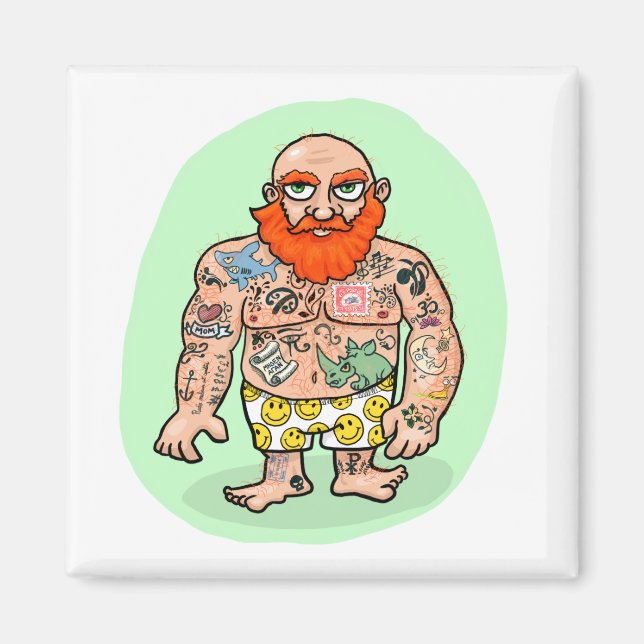 Un imán impactante para caballeros (Frente)