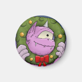 Un imán milagroso de Navidades monstruosos