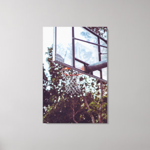 Un impresionante arte de básquetbol
