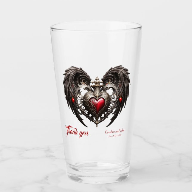 Un impresionante corazón gótico (Anverso)