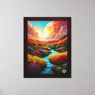 Un impresionante paisaje de arte de IA - Xzendor7