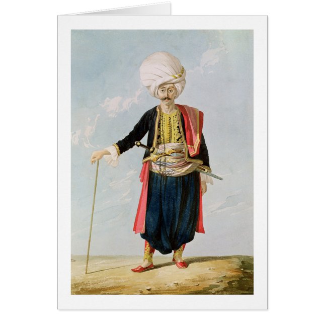 Un Janissary, c.1823 (Frente)