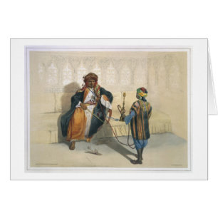 Un jeque árabe Smoking, ilustracion 'del Val