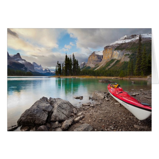 Un kayak de mar a orillas de la isla Spirit (Anverso (Horizontal))