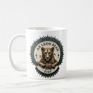 Un Leon Bean. Taza de café de Irlanda