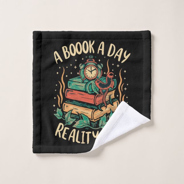 Un libro al día mantiene la Realidad alejada (Toallita)