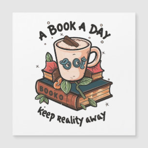 Un libro al día mantiene la realidad alejada