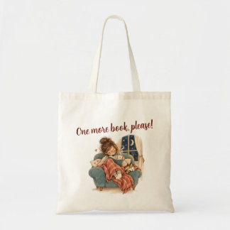 ¡Un Libro Más, Por Favor! | Bolsa Tote para Amante