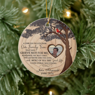 Un Limbo Ha Caído De Nuestro Ornamento De Árbol Fa