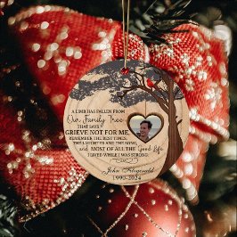 Un Limbo Ha Caído De Nuestro Ornamento De Árbol Fa