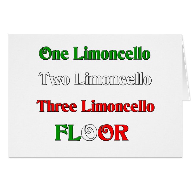 Un Limoncello (Anverso (Horizontal))