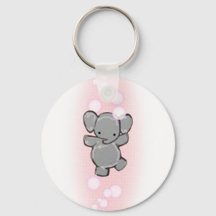 un llavero muy limpio del elefante