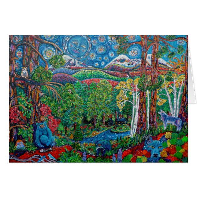 Un lugar entre los pinos - hermanas Oregon (Anverso (Horizontal))