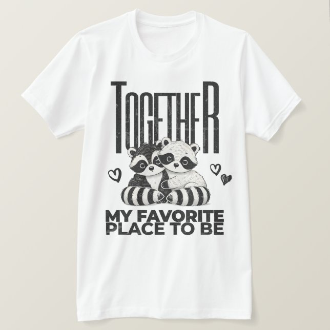 Un Lugar Favorito Para Ser Camisa De San Valentín (Anverso del diseño)