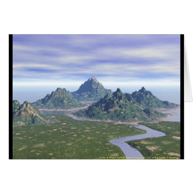 Un lugar llamó a Peace (Anverso (Horizontal))