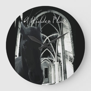 Un lugar ocultado - reloj de pared