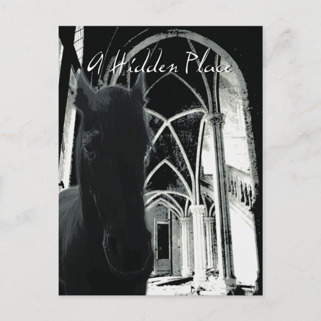 Un lugar oculto - postal (Anverso)
