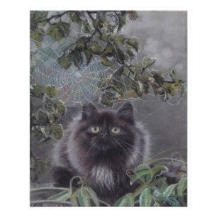 Un lugar tranquilo - Poster de Kitten y Spiderweb