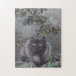 Un lugar tranquilo - Rompecabezas del gato y la Sp