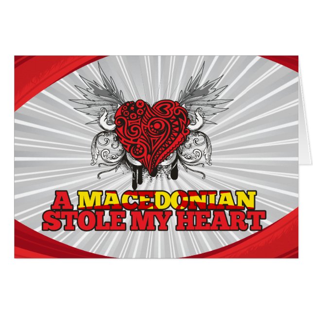 Un macedonio robó mi corazón (Anverso (Horizontal))