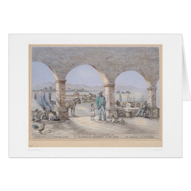 Un magnate de California en su casero (1317) (Anverso (Horizontal))