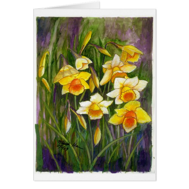Un manojo de daffodiles (Frente)