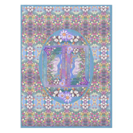 Un mantel de paraíso morado