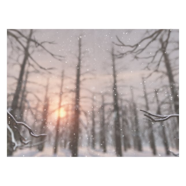 Un mantel de sueño para una noche de invierno (Frente (Horizontal))