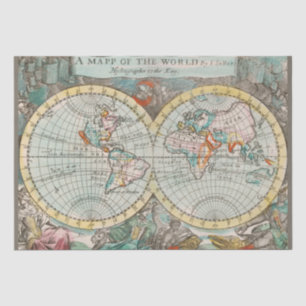 Un mapa del papel del Tejido Mundial