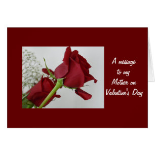 Un mensaje a mi el día de San Valentín de la madre