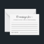 Un mensaje para el consejo de Bodas de novias y no<br><div class="desc">Estas encantadoras tarjetas de mensaje serán la alternativa perfecta a un libro de bodas tradicional. Leerlos más tarde,  como en un aniversario.</div>