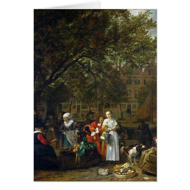Un mercado de la hierba en Amsterdam (Frente)