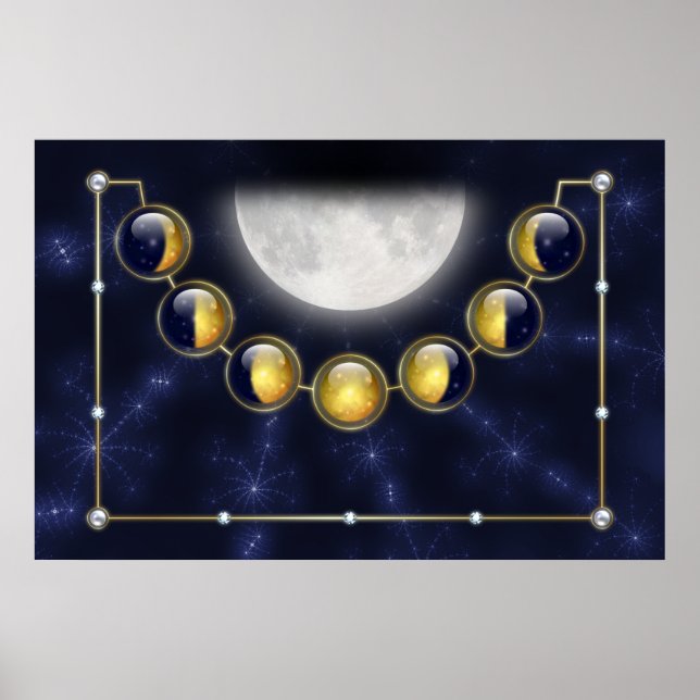 Un mes en la vida de la impresión de la luna (Frente)