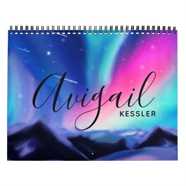 Un Millón de Aurora Sueña Calendario (Tapa)