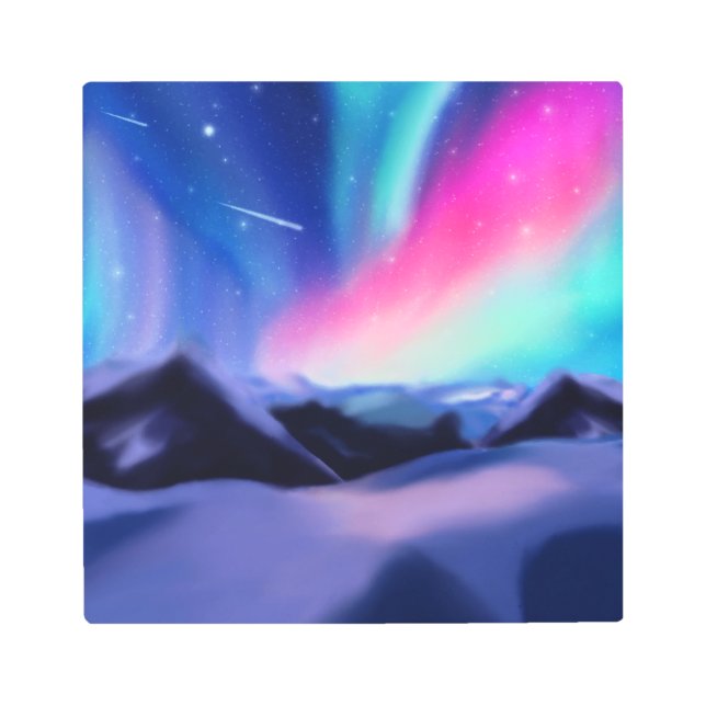 Un Millón de Aurora Sueña Impresión Metalizado (Anverso)