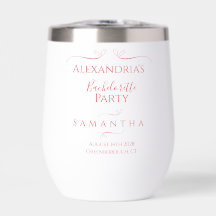 Un mínimo y moderno favor de la fiesta de la solte