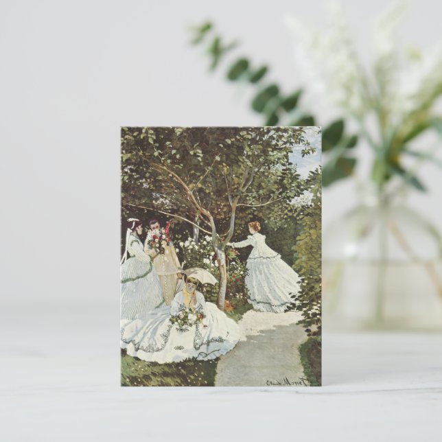 Un molino de viento en Zaandam Claude Monet (Anverso de pie)