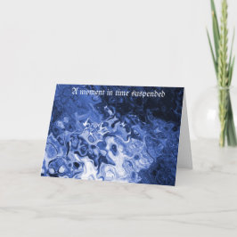 Un momento en la tarjeta de cumpleaños a tiempo