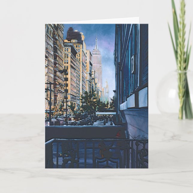 Un momento escondido en la tarjeta de felicitación (Anverso)