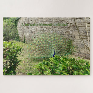 Un momento majestuoso desenvuelto - Rompecabezas p