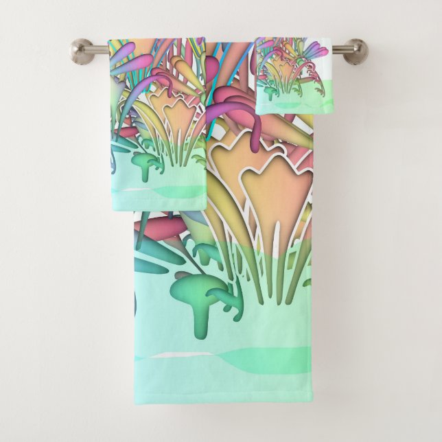 Un Montón De Flores Pastel (In situ)