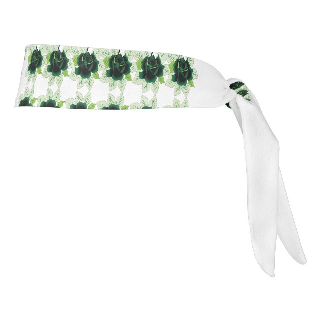 un montón de flores verdes sobre un fondo blanco (Girar 90)