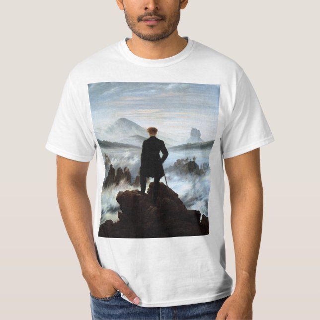 Un mujeriego sobre el mar de la niebla: Camisetas  (Anverso)