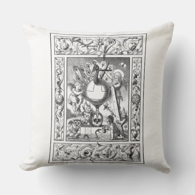 Un mundo de la almohada de la vanidad (Anverso)