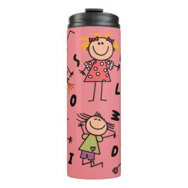 ¡Un mundo infantil! Botella térmica