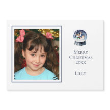 Un Navidad de fotos pequeño, Globe de nieve