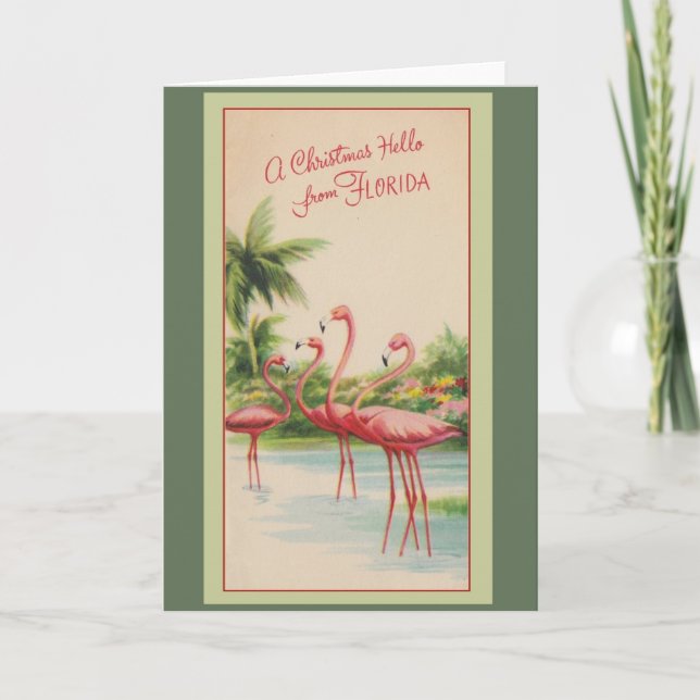 ¡Un Navidad Hola desde Florida! (Anverso)