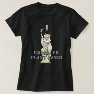 Un negro divertido acepté camiseta de mujeres basa