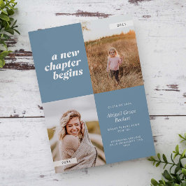 Un nuevo capítulo comienza la invitación a la grad