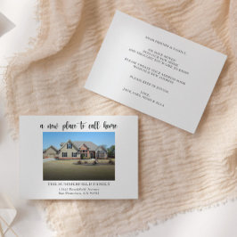 Un Nuevo Lugar Para Llamar A Casa Invitación En Mo